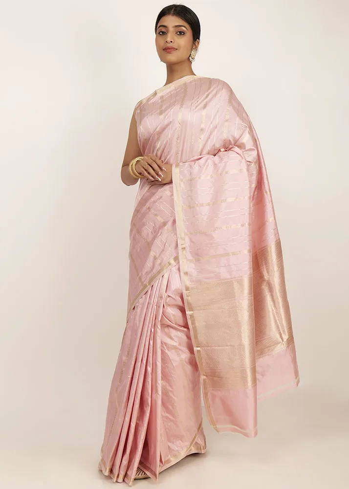 Light Pink Katan Stripe