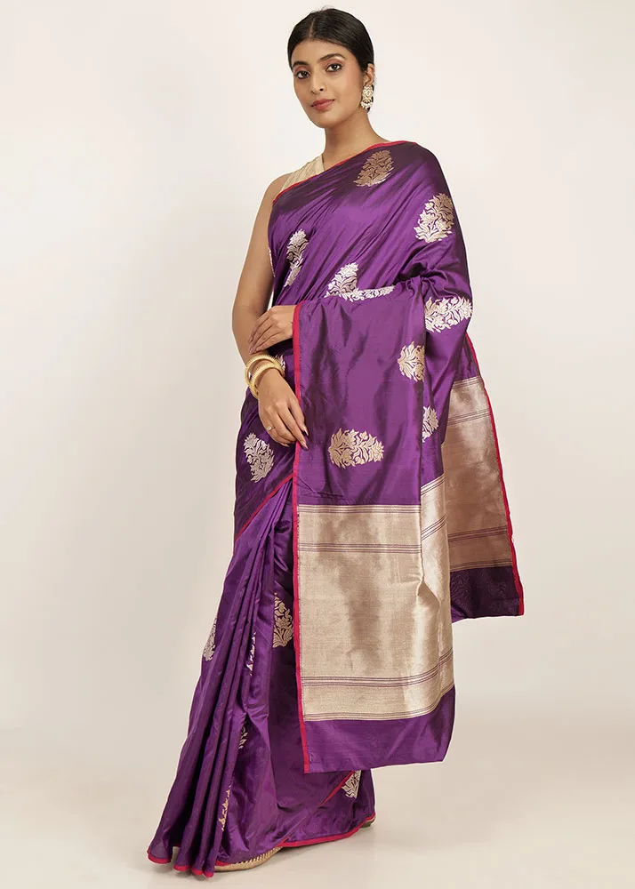 Purple-Red Katan Kadhwa Boota
